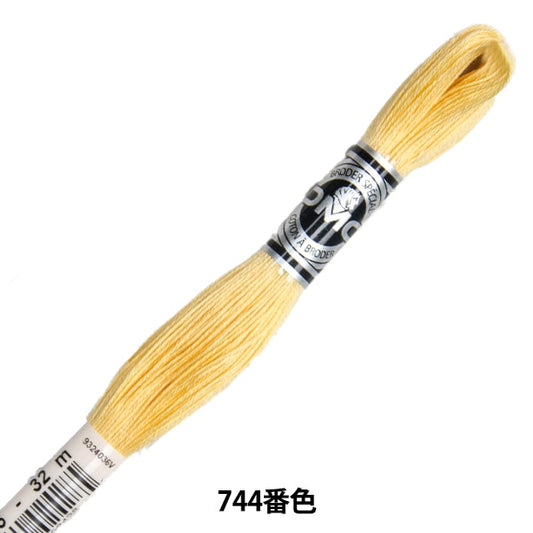 Ricamofilo "Ricamo DMC 25filo Abodir Art.107 744 Colore] DMC DEWHM MAI