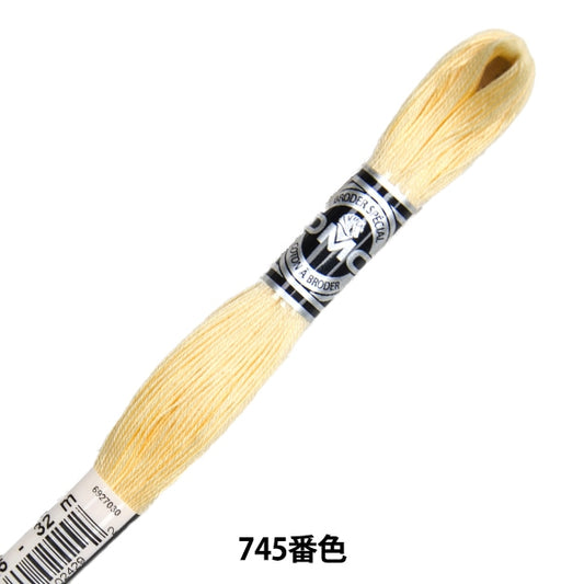 Ricamofilo "Ricamo DMC 25filo Abodir Art.107 745 Color "DMC Dewem Sea