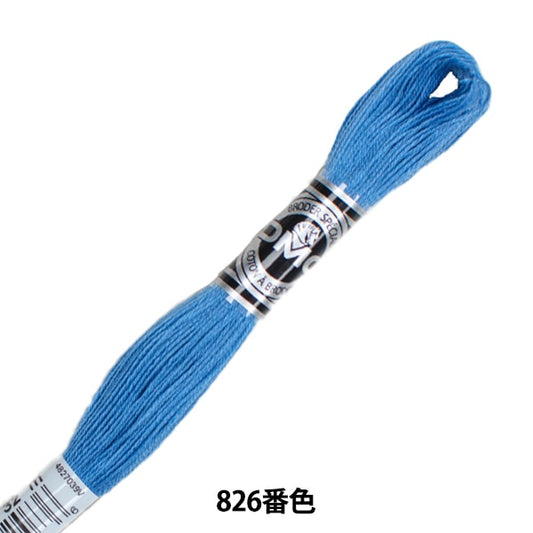 자수실 "DMC 25자수실 Abroder Art.107 826 컬러 "DMC Dewems Sea