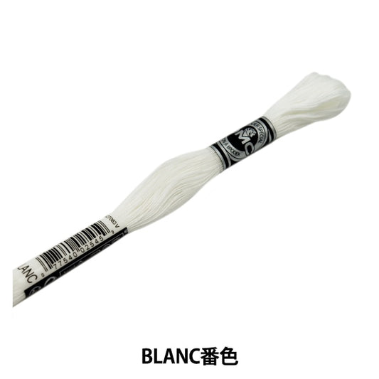 刺しゅう糸 『DMC 30番刺繍糸 アブローダー ART.107 BLANC番色』 DMC ディーエムシー