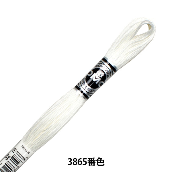 刺しゅう糸 『DMC 25番刺繍糸 アブローダー ART.107 3865番色』 DMC ディーエムシー