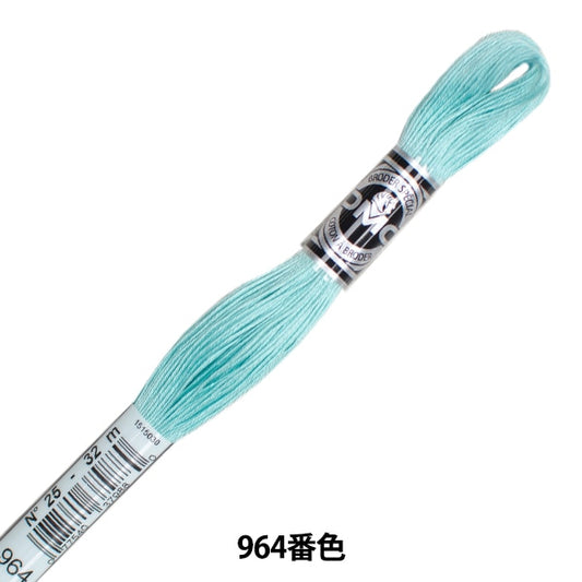 자수실 "DMC 25자수실 Abroder Art.107 No. 964 컬러] DMC DEWHM SEA