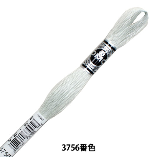 자수실 "DMC 25자수실 Abroder Art.107 3756 컬러 "DMC Dewems Sea