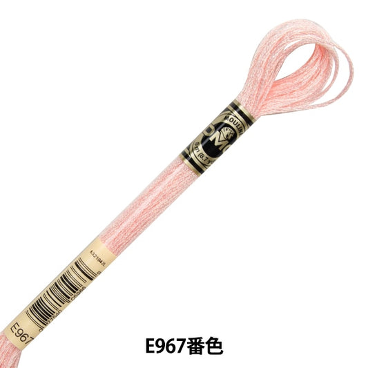 خيط التطريز "DMC رقم 25 خيط التطريز تأثير الضوء 317 واط E967 اللون" DMC DMC