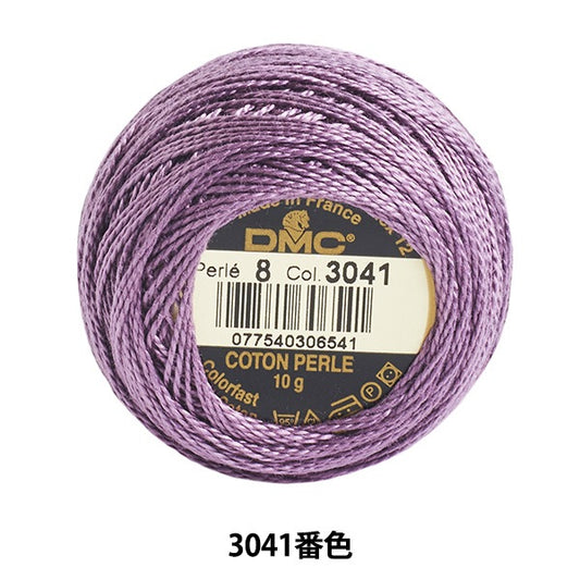 Embroidery thread "DMC No. 8 embroidery thread 3041 color" DMC Dewhm Sea