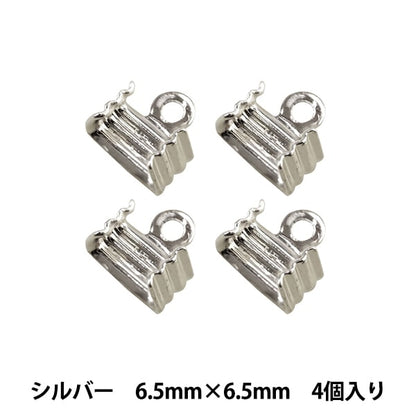 Support d'artisanat "MIZUHIKI CONSTEMPLE DÉFIÉ KASHIME 6.5 mm x 6,5 mm CGMP-07 Silver 6,5 mm" KIYOHARA