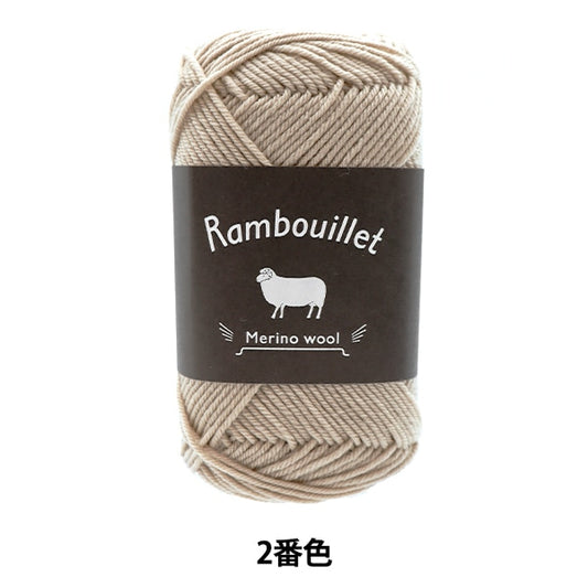 Otoño e inviernoHilos 『DARUMA Rambuier Merino Wool 2do Color "Daruma DARUMA Yokota