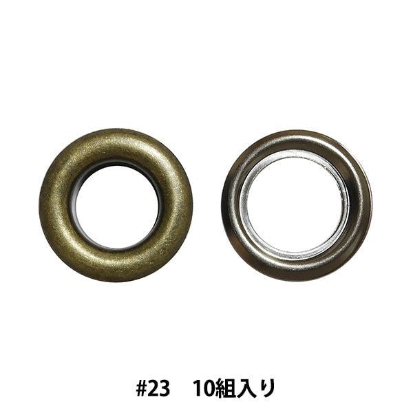 تركيبات معدنية "العين رقم 23 ذهبي عتيق × نيكل أسود SUN11-198" SUNCOCCOH Sancoccoh