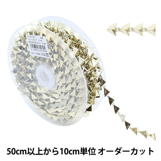 [From quantity 5] HandicraftTrim "imitationTrim Width about 1.2cm Gold GY-43-16-5]