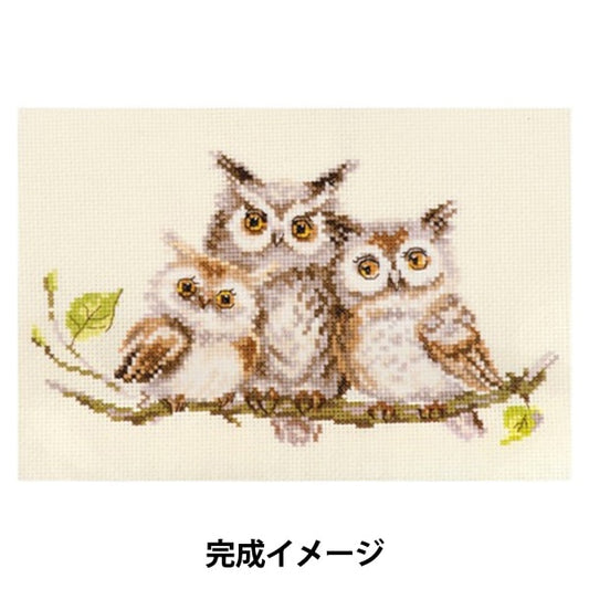 ImportEmbroidery kit "ALISA (Alisa) Allisa OWL 0-210 approx. 13cm x 22cm 0-210"