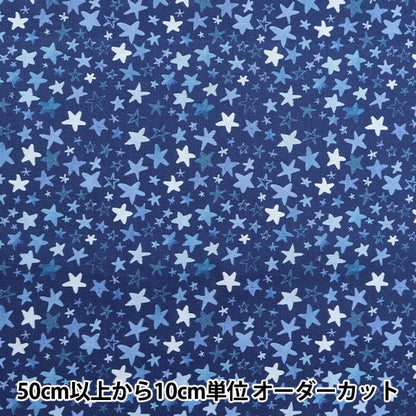 [De la quantité 5] Tissu "INKJET PRINT Star DCWR1790-Multi" USA Cotton