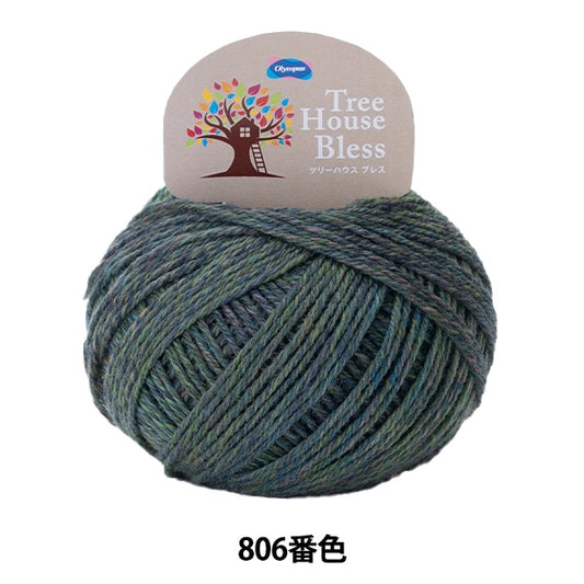 秋冬毛糸 『ツリーハウス ブレス 806番色』 Olympus オリムパス