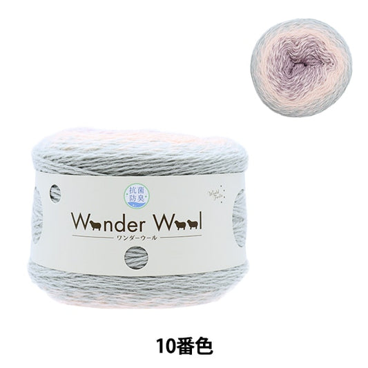 Fall and winterYarn "Antibacterial Wonder Wool 10th Lavender & Gray" WORLD FESTA World Festa