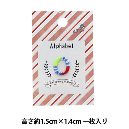 Patch "Mini -alfabettePatch O ykw-4o" KOKKA