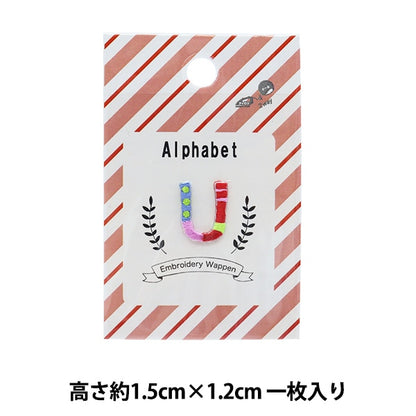 Patch "Mini -alfabettePatch U ykw-4u" KOKKA