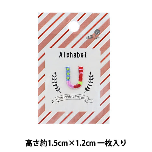 Patch "Mini -alfabettePatch U ykw-4u" KOKKA