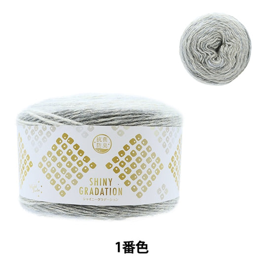 Fall and winterYarn "Antibacterial and deodorant Shiny Gradation No. 1" WORLD FESTA World Festa