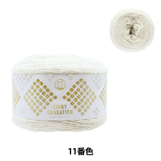 Fall and winterYarn "Antibacterial and deodorant Shiny Gradation 11th color" WORLD FESTA World Festa