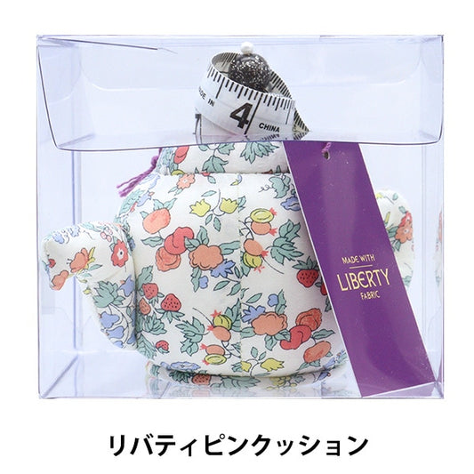 Pin cushion "Liberty Liberty Print Pink Cussion Pot Type PIN-3286253"