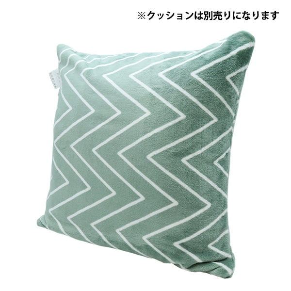 防寒具 『抗ウイルス・吸湿発熱・静電気防止加工 クッションカバー 約45×45cm グレー 』