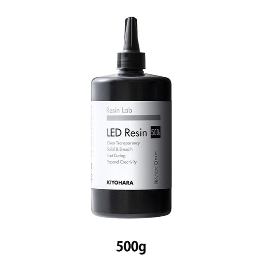 Solution de résine "Solution de résine en résine (laboratoire de résine) Solution de résine LED 500G RLR500" Kiyohara Kiyohara