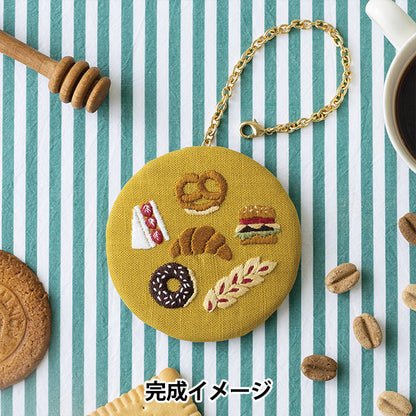 刺しゅう糸 『annasの刺繍図案と刺繍糸セット ベーカリー 112102』 LECIEN ルシアン cosmo コスモ