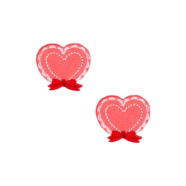 Заплатка "Любимая серия MiniЗаплатка Сердце Frill Mow835" KIYOHARA