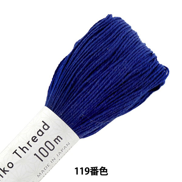 Embroidery thread "SashikoThread Sashiko Thread 100m monochrome 119 color " Olympus