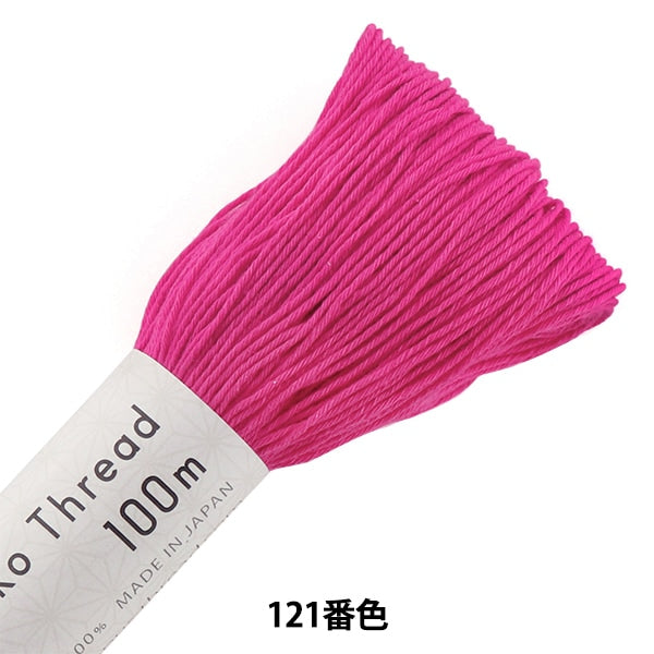 Embroidery thread "SashikoThread Sashiko Thread 100m monochrome 121 color " Olympus