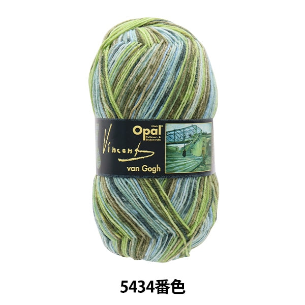 Sockyan Wool "Van Gogh (Van Gogh) 4ply 5434 №" Opal Opal