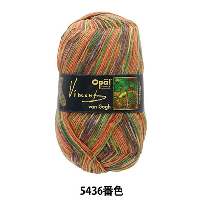 Lana di Sockyan "Van Gogh (Van Gogh) 4PLE 5436 No." Opal