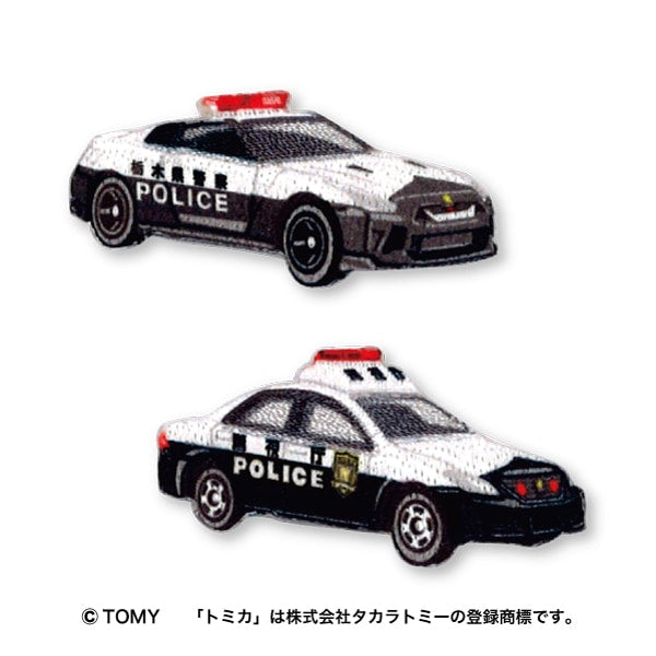 ワッペン 『トミカ ワッペン パトカー TOM27』 PIONEER パイオニア