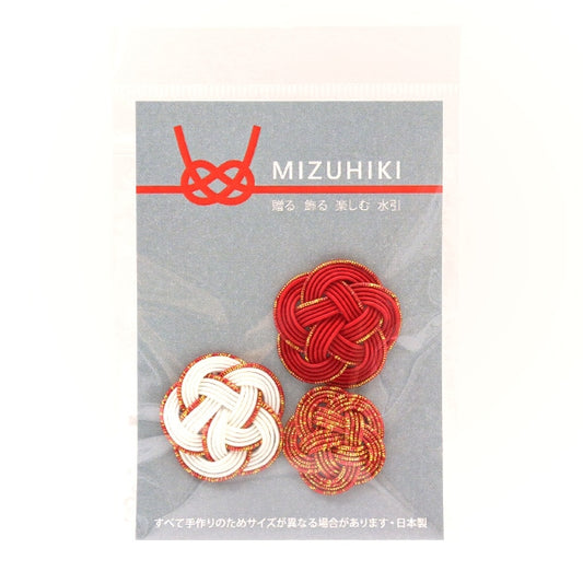 조각 (Peace) Mizuhiki 부품 "UME 연결 부품 Red Plum PHC-099-7"