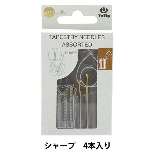 Binding Needles "Amicolle (Amikore) YarnBinding Needles Assorted set Sharp AC-064] TULIP Tulip