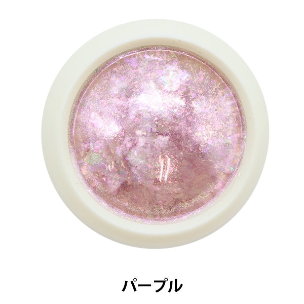 Resin material "Vijucrail Opal Lame Powder Purple 10-3453" Tokyo trade