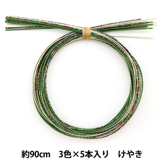 Handwerkshandwerk "Mizuhiki Farbe Sortierte Keyaki PHC-100-10" Stück Frieden