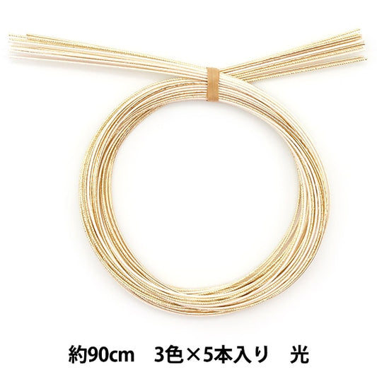 수예재료 "Mizuhiki Color Osporded Hikari PHC-100-19"조각 평화