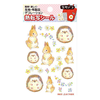 Лист транскрипции "ТканьDeco Humani Miki Takehi производил кроликов и ежи FD-TKI-102"