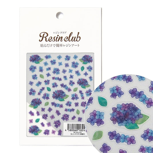 Material de resina "Hydrangea RC-AJI-101" RESIN CLUB