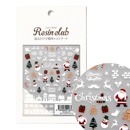 Resin material "Christmas double-sided RC-CRS-101" resin club