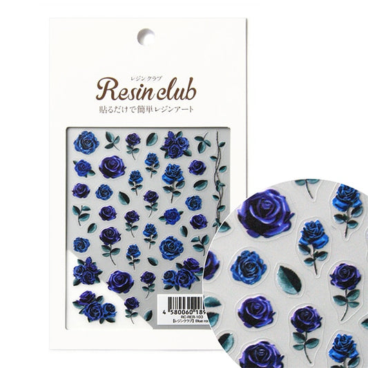 Resin material "Blue Rose Double-sided RC-Rer-103" Resin Club