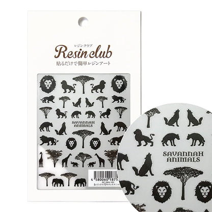 Material de resina "Savanna Animals RC-SAV-101" RESIN CLUB