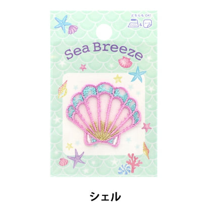 Toppa "Brezza marina Vedere attraversoToppa Shell Pattern LGW-3B" KOKKA