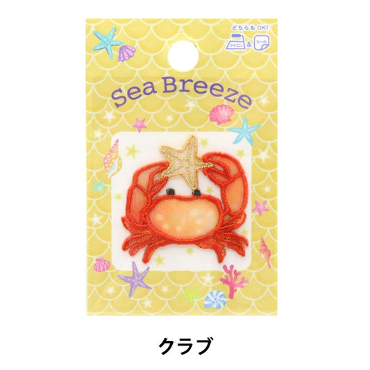 Toppa "Brezza marina Vedere attraversoToppa Club Pattern LGW-3C" KOKKA