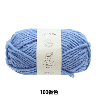 الخريف/الشتاءخيوط الغزل "الساكسفون الملون HYGGE WOOL رقم 100" نوفيتا نوفيتا