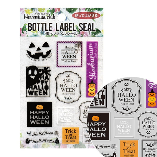 معشبةاللوازم ``معشبةملصق ملصق زجاجة النادي للهالوين الهالوين HR-BLS-106”