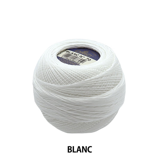 レース糸 『コルドネスペシャル #70 20g BLANC』 DMC ディーエムシー