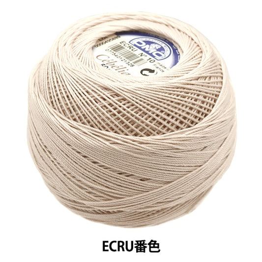 Crochet Thread "Severia #10 50g ECRU" DMC Dewhm Sea