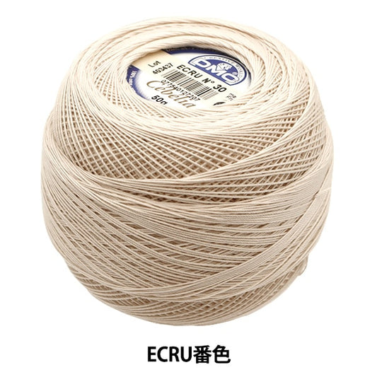 Crochet Thread "Severia #30 50G ECRU" DMC Dewems