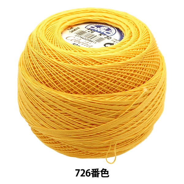 Crochet Thread "Severia #30 50G 726 167A/30" DMC Dewhm Sea